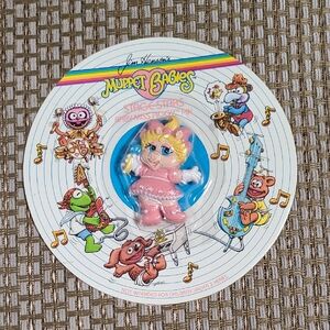 Vintage Miss Piggy Muppet Babies Pin 1988 Stage Stars Baby Avon Jim Henson NEW